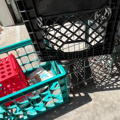 3 Plastic Crates