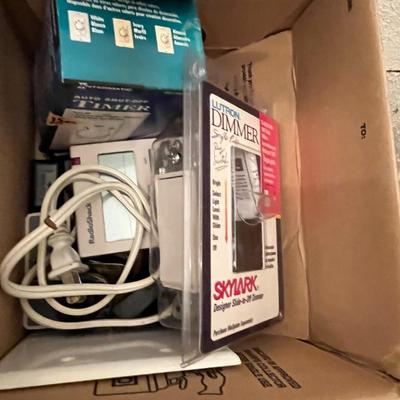 Nails w/ Storage Drawers, and Various Electrical