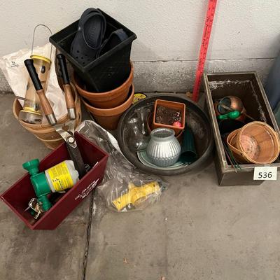 Gardening Tools and Pots