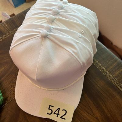 6 Blank Snapback Hats
