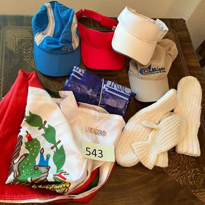 Visors, Hats, Gloves and More