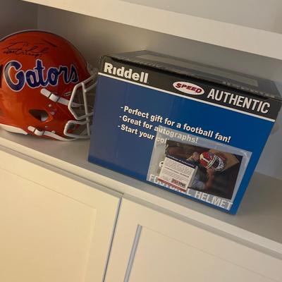 Tim Tebow augraphed helmet