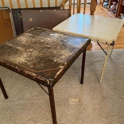 4 Card Tables