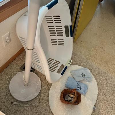 Laundry Basket, Lamp & More