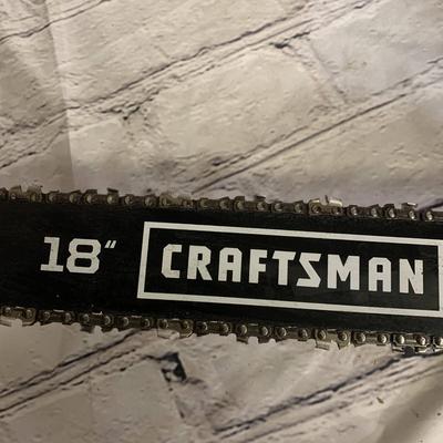 Craftsman 18 inch chainsaw 15 amp
