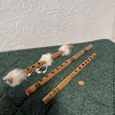 Wooden Flute Set