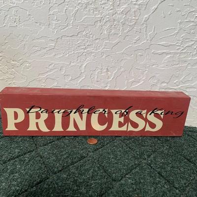 Princess Block Decor