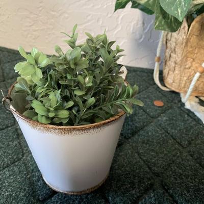 2 Faux Plants