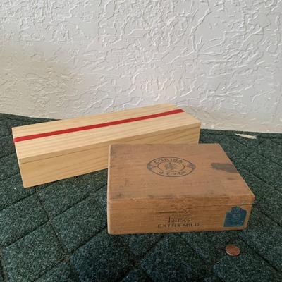 2 Cigar Boxes