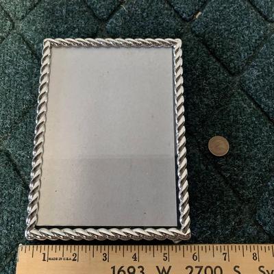 Silver Plated Frames and Piggybank