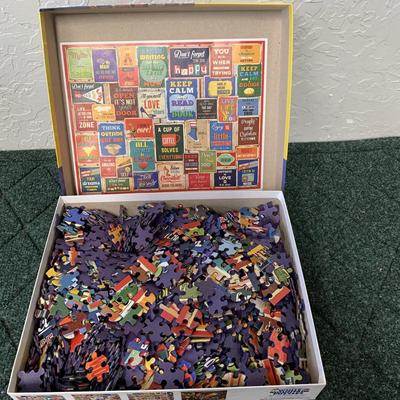 1000 Piece Words Of Wisdom Puzzle