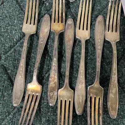 27 Piece Silverware Set