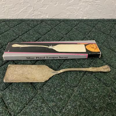 Silver Plated Lasagna Server