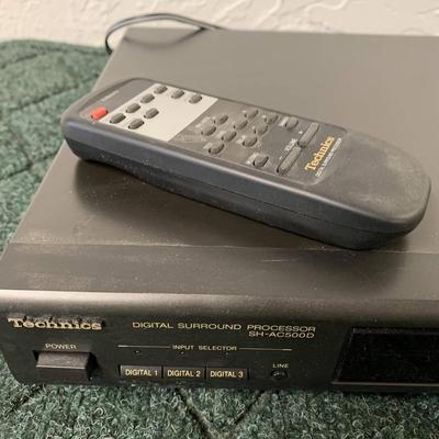 Digital Surround Processor with Remote