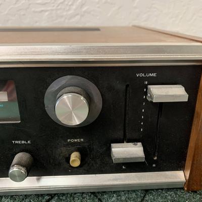 REALISTIC STA-65C SOLID STATE AM-FM STEREO RECEIVER WOOD CASE