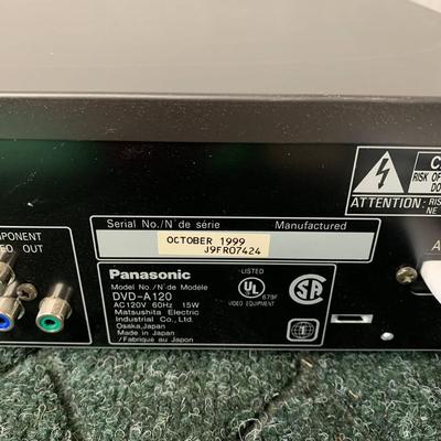 Panasonic DVD Player with Remote