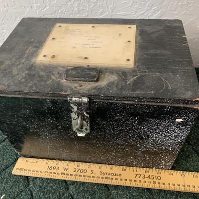 Misc Items with Metal Box
