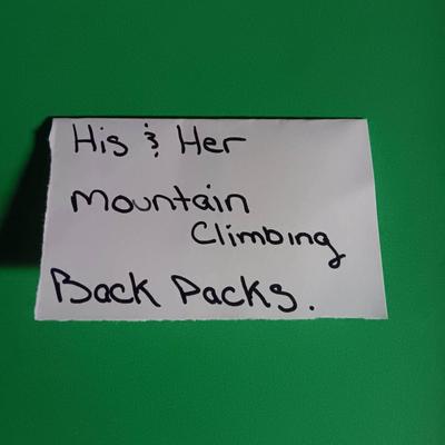 Mountain Climbing Backpack Set