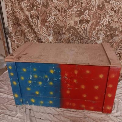 Wooden Toy/Tool Chest