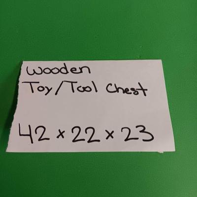 Wooden Toy/Tool Chest