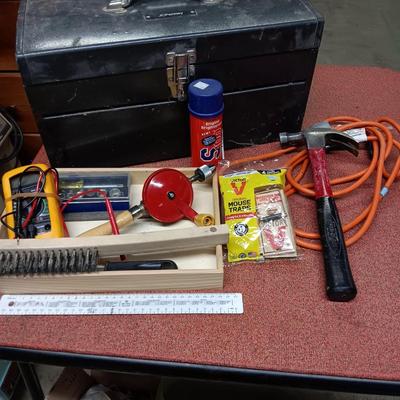 Tool Box with Misc Tools