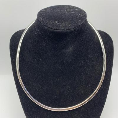 SARDA Stamped 925 Collar Necklace with Two Chains, Clamp Bangle, and Matching Necklace and Bangle Set (B3-KW)