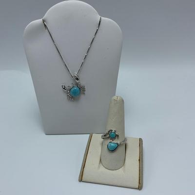 Stamped Sterling and Gemstone Seahorse, Hummingbird, and Penguin Necklaces with Selection of Gemstone Animal Pendants (B3-KW)