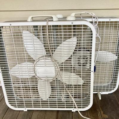 Two Box Fans!