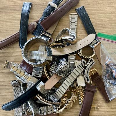 Watch bands and parts
