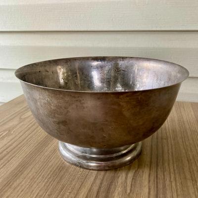 Silver Serving Bowl