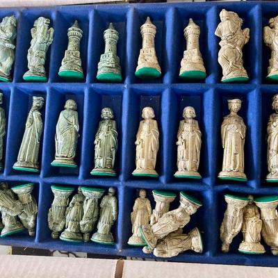 Stone chess set