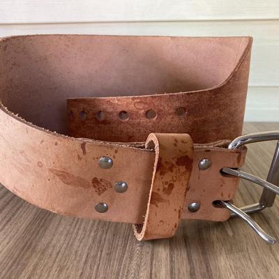 Leather Weight Belt