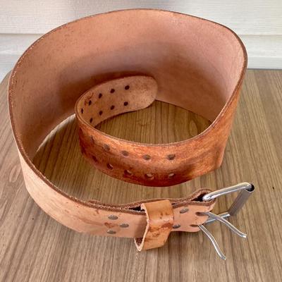 Leather Weight Belt