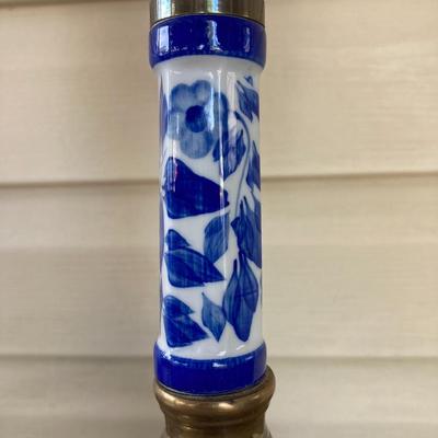Brass and Ceramic Lamp
