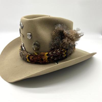Two Stetson & Larry Mahans Hats *Read Details