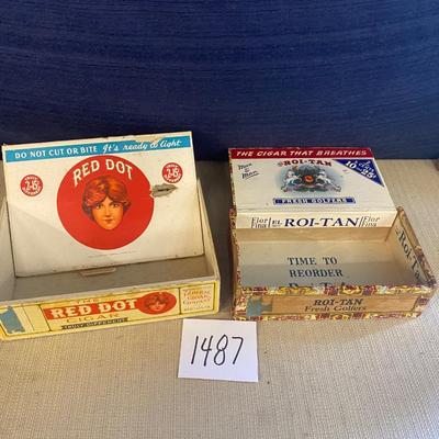 Vintage Cigar Boxes