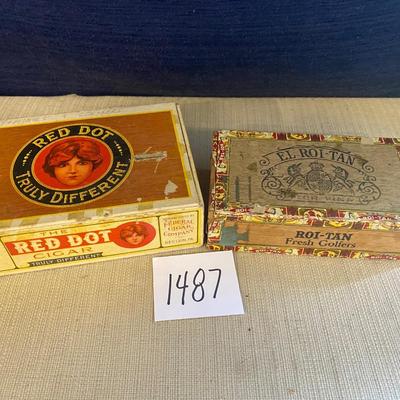 Vintage Cigar Boxes