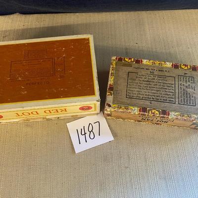Vintage Cigar Boxes