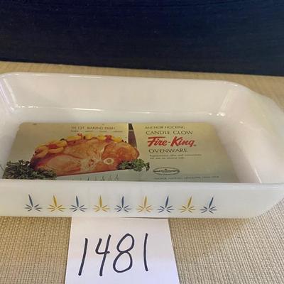 Vintage Brand New FireKing Ovenware