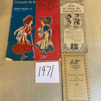 Vintage Music Items