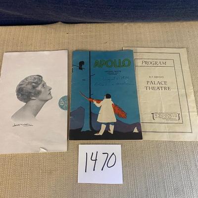 Vintage 1926 New York Theater