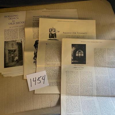 Vintage Traveling Stories