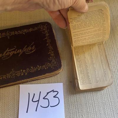 Vintage Autograph Book & Argument Settler