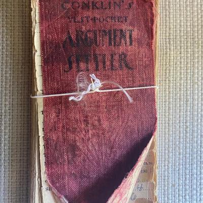 Vintage Autograph Book & Argument Settler
