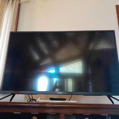 Pioneer - 43" Class LED 4K UHD Smart Fire TV with remote and a digital Antenna.