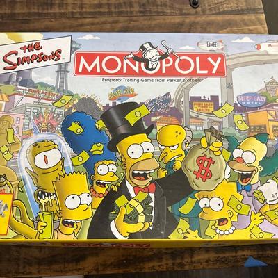 Monopoly The Simpsons Edition Board Game -