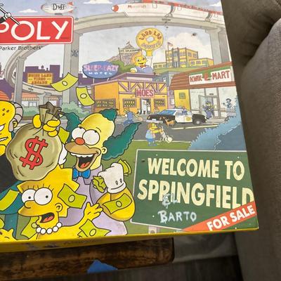 Monopoly The Simpsons Edition Board Game -