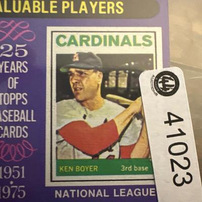 1975 Topps - Most Valuable Players #202 Brooks Robinson, Ken Boyer