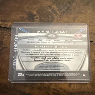 2011 Bowman Chrome Domingo Santana