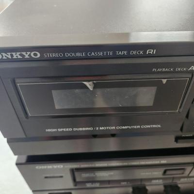 6 Pieces Onkyo Stereo System with Original Manuals and some Boxes